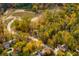 Aerial view of a community, showing lots and wooded areas at 4408 Brookview Se Dr, Atlanta, GA 30339