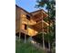New house under construction on hillside with wooded view at 4408 Brookview Se Dr, Atlanta, GA 30339