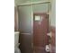Bathroom with pink tile, shower, and a vanity at 3321 S Norcross Tucker Rd, Tucker, GA 30084