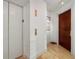 Apartment entry with elevator access and hardwood floors at 750 Park Ne Ave # 6S, Atlanta, GA 30326