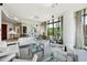 Elegant living room featuring ample seating and natural light at 750 Park Ne Ave # 6S, Atlanta, GA 30326