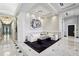 Elegant lobby lounge with seating and modern art at 750 Park Ne Ave # 6S, Atlanta, GA 30326