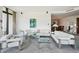 Elegant living room with white sofas, city views, and modern decor at 750 Park Ne Ave # 6S, Atlanta, GA 30326