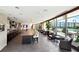 Upscale community room boasts a kitchen, lounge area, and stunning city views at 3344 Peachtree Ne Rd # 3902, Atlanta, GA 30326