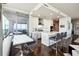 Modern kitchen with white cabinets and stainless steel appliances at 3344 Peachtree Ne Rd # 3902, Atlanta, GA 30326