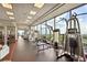 State-of-the-art fitness center with modern equipment and city views at 3344 Peachtree Ne Rd # 3902, Atlanta, GA 30326