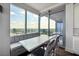 Breakfast nook with marble table and city views at 3344 Peachtree Ne Rd # 3902, Atlanta, GA 30326