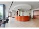Modern fitness center with cardio equipment and reception desk at 3344 Peachtree Ne Rd # 3902, Atlanta, GA 30326