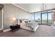 Spacious bedroom with city views and large windows at 3344 Peachtree Ne Rd # 3902, Atlanta, GA 30326