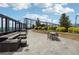 Relaxing rooftop terrace with seating areas and city views at 3344 Peachtree Ne Rd # 3902, Atlanta, GA 30326