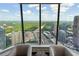 Luxury sitting area with panoramic city views at 3344 Peachtree Ne Rd # 3902, Atlanta, GA 30326