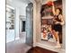 Hallway with unique basketball artwork at 3344 Peachtree Ne Rd # 3902, Atlanta, GA 30326