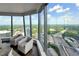 Stunning sitting area with panoramic city views at 3344 Peachtree Ne Rd # 3902, Atlanta, GA 30326