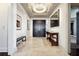 Spacious entryway with marble floors and elegant design at 3344 Peachtree Ne Rd # 3902, Atlanta, GA 30326