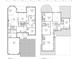 Two-story house floor plan showcasing spacious rooms and a three-car garage at 1527 Adora Ln, Duluth, GA 30097