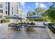 Resort-style pool with ample seating and grilling area at 775 Juniper Ne St # 107, Atlanta, GA 30308