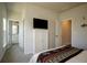 Bedroom with TV and access to a full bathroom at 517 Whitlox Nw Rd, Atlanta, GA 30318