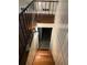 Stairs leading down to the basement at 1433 Woodland Sw Ter, Atlanta, GA 30311