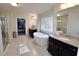 Bathroom with soaking tub, double vanity and shower at 2532 Ozella Sw Pl, Atlanta, GA 30331