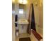 Clean bathroom with bathtub and pedestal sink at 3060 Pharr Court North Nw # 609, Atlanta, GA 30305