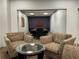 Modern meeting room with a large table and chairs at 3060 Pharr Court North Nw # 609, Atlanta, GA 30305
