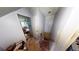 Stairwell leading to lower level with access to rooms at 688 Main St, Whitesburg, GA 30185