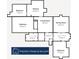 Floor plan showcasing living room, kitchen, and 3 bedrooms at 688 Main St, Whitesburg, GA 30185