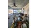 Front porch with rocking chairs and view of street at 688 Main St, Whitesburg, GA 30185