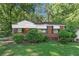 Brick ranch home with a well-maintained lawn at 2576 Godfrey Nw Dr, Atlanta, GA 30318