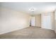 Spacious finished basement bedroom with neutral wall colors at 2853 Port Royal Ln, Decatur, GA 30034