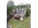 Aerial view of house, deck, and backyard at 3364 Joseph Nw Dr, Acworth, GA 30101