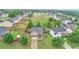 Wide aerial view of house and surrounding homes at 3203 Puritan Way, Mcdonough, GA 30252