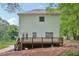 Rear view of house, showcasing deck and backyard at 3483 Conley St, College Park, GA 30337