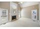Spacious bedroom with fireplace and large windows at 761 Hardage Farm Nw Dr, Marietta, GA 30064