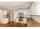 Kitchen with stainless steel appliances and granite countertops at 2848 Creekwood Dr, Snellville, GA 30078