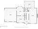 Single-story floor plan showing kitchen, living room, and sunroom at 2848 Creekwood Dr, Snellville, GA 30078