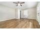 Spacious living room with neutral walls and vinyl plank flooring at 1743 Hollyhock Ter, Decatur, GA 30032