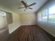 Spacious living room with hardwood floors and large windows at 1870 Glen Echo Dr, Decatur, GA 30032