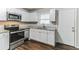 Modern kitchen featuring stainless steel appliances and granite countertops at 2069 Chicago Nw Ave, Atlanta, GA 30314