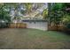 Large backyard with fenced perimeter and spacious grassy area at 2519 Brentwood Rd, Decatur, GA 30032
