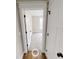 Bright bedroom with hardwood floors and neutral walls at 542 Little Vine Church Rd, Villa Rica, GA 30180