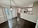Dining area with sliding glass doors leading to patio at 5432 Post Road Pass, Stone Mountain, GA 30088