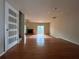 Spacious living room with hardwood floors and fireplace at 42 Belmonte Sw Cir, Atlanta, GA 30311