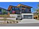 Modern home with sleek design and attached garage at 4814 Neal Rdg, Atlanta, GA 30349
