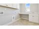 Bright laundry room with cabinets and sink at 2013 Ripple Park Bnd, Canton, GA 30114