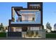 Modern home exterior with dark wood and white accents at 512 Fortner Ln, Atlanta, GA 30349