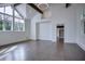 Spacious bonus room with hardwood floors and views of nature at 2883 W Roxboro Ne Rd, Atlanta, GA 30324