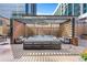 Outdoor fire pit area with modern seating at 40 12Th Ne St # 1005, Atlanta, GA 30309