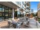 Community patio with comfortable seating at 40 12Th Ne St # 1005, Atlanta, GA 30309