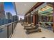 Luxury pool deck with city views and comfortable lounge chairs at 40 12Th Ne St # 1005, Atlanta, GA 30309